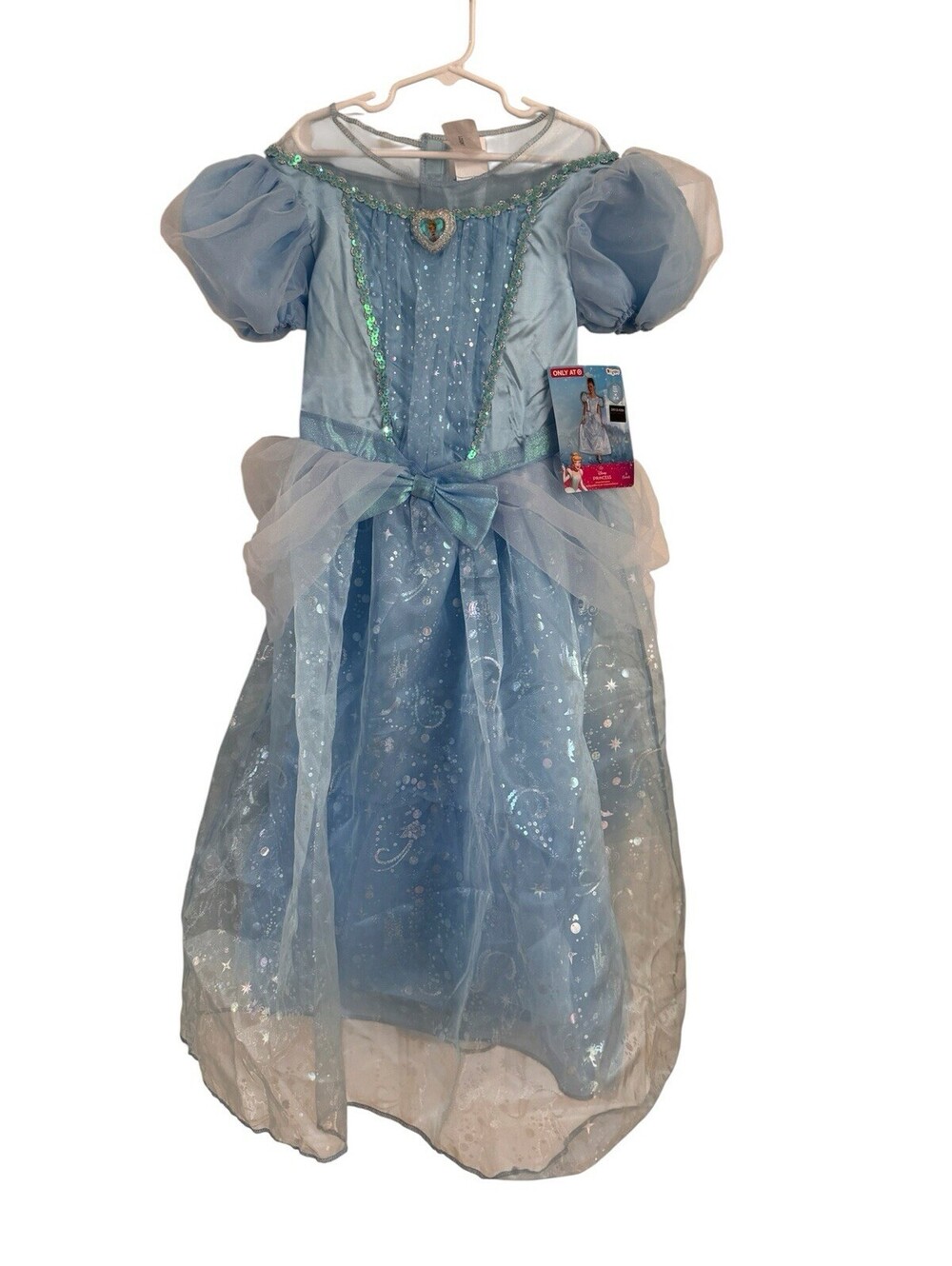 Disney Princess Cinderella Deluxe Costume By Disguise Size Medium 7-8